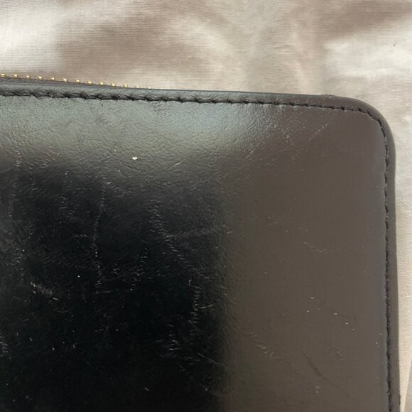 KATE SPADE Haute Stuff Piñata Llama Lacey Zip Around Leather Clutch Wallet READ - Picture 3 of 16